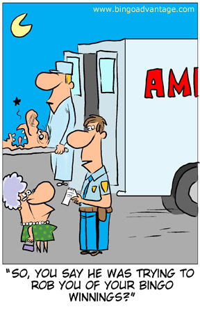 Bingo Robber - Bingo Comic