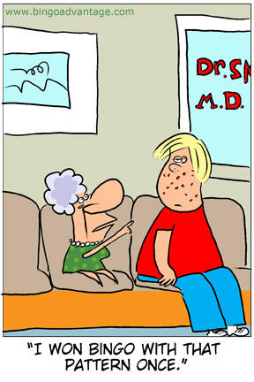 Bingo Pattern - Bingo Comic