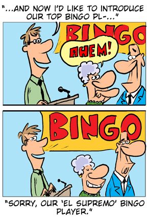 El Supremo - Bingo Comic