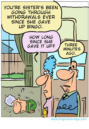 Bingo Withdrawal - Bingo Comic